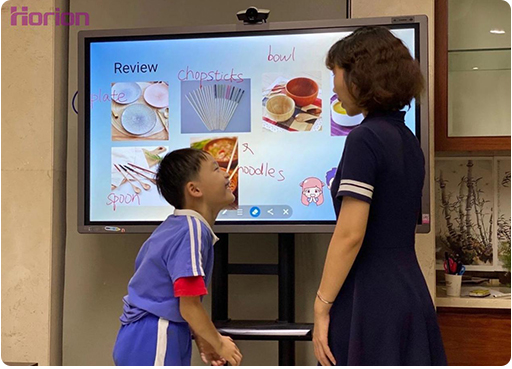 Horion education whiteboard interface